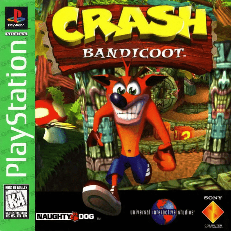 Crash Bandicoot [Greatest Hits] (PS1) Video Games - Games - PS1