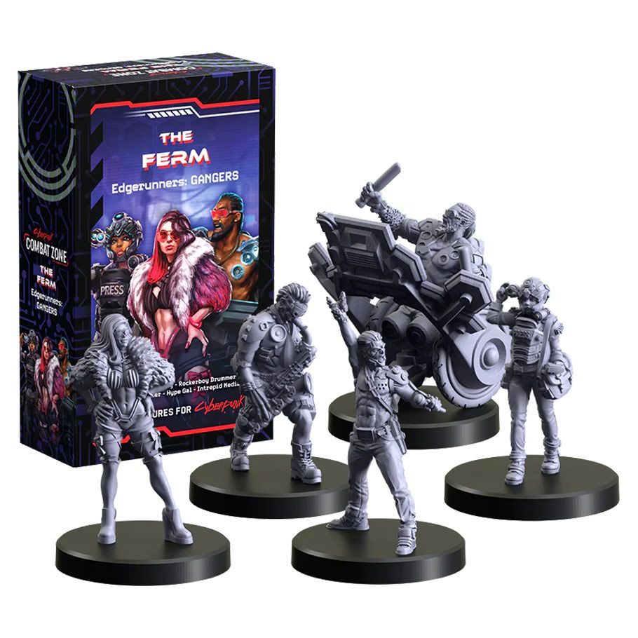 Cyberpunk Red Combat Zone The Ferm Expansion - Miniatures - Models ...