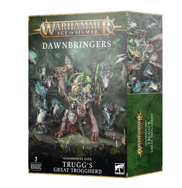 Warhammer Age of Sigmar Dawnbringers Gloomspite Gitz Trugg's Great Troggherd