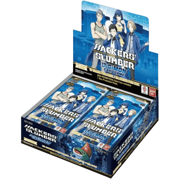 Digimon Card Game Hackers Slumber Booster Box Card Games - Collectible - TCG New