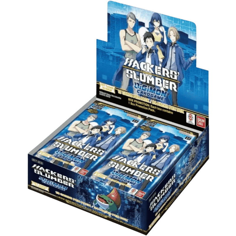 Digimon Card Game Hackers Slumber Booster Box Card Games - Collectible - TCG New