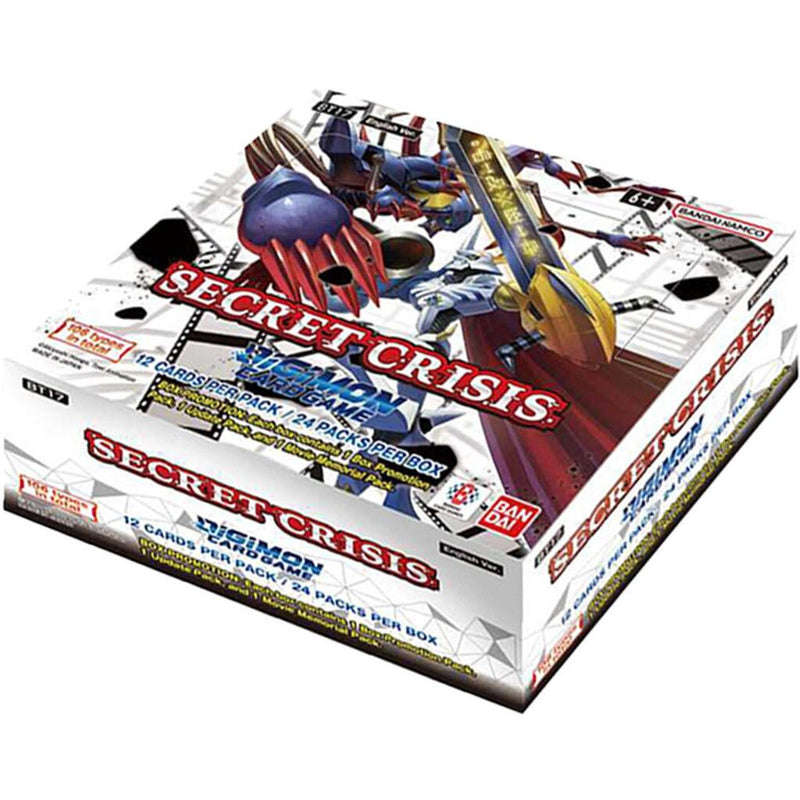 Digimon Card Game Secret Crisis Booster Box - Card Games - Collectible - TCG New | Retrofix Games Digimon Card Game Secret Crisis Booster Box - Card Games - Collectible - TCG New | Retrofix Games