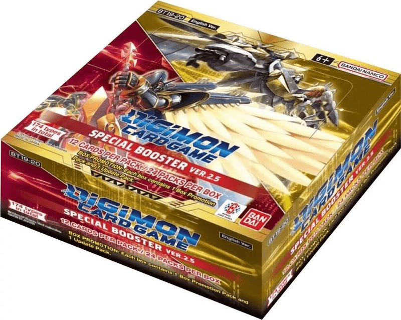 release special booster ver.1.5 booster box Digimon Card Game Special Booster v2.5 - Card Games - Collectible - TCG New