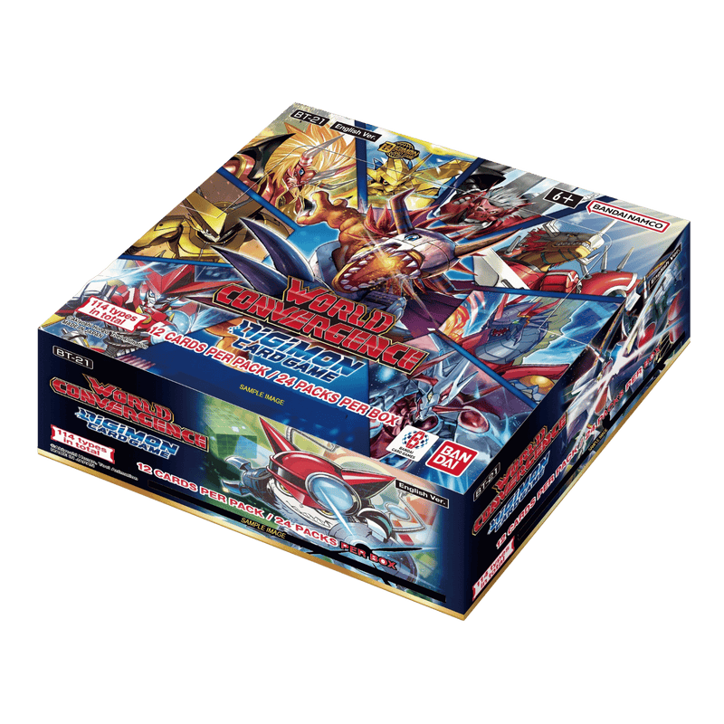 Digimon Card Game World Convergence Booster Box Card Games - Collectible - TCG New