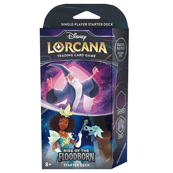 Disney Lorcana Rise of the Floodborn Starter Deck Card Games - Collectible - TCG New