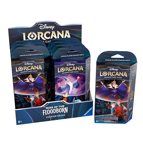 Disney Lorcana Rise of the Floodborn Starter Deck Card Games - Collectible - TCG New