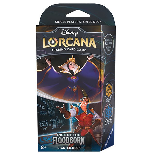 Disney Lorcana Rise of the Floodborn Starter Deck Card Games - Collectible - TCG New