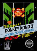 Donkey Kong 3 (NES) Video Games - Games - NES