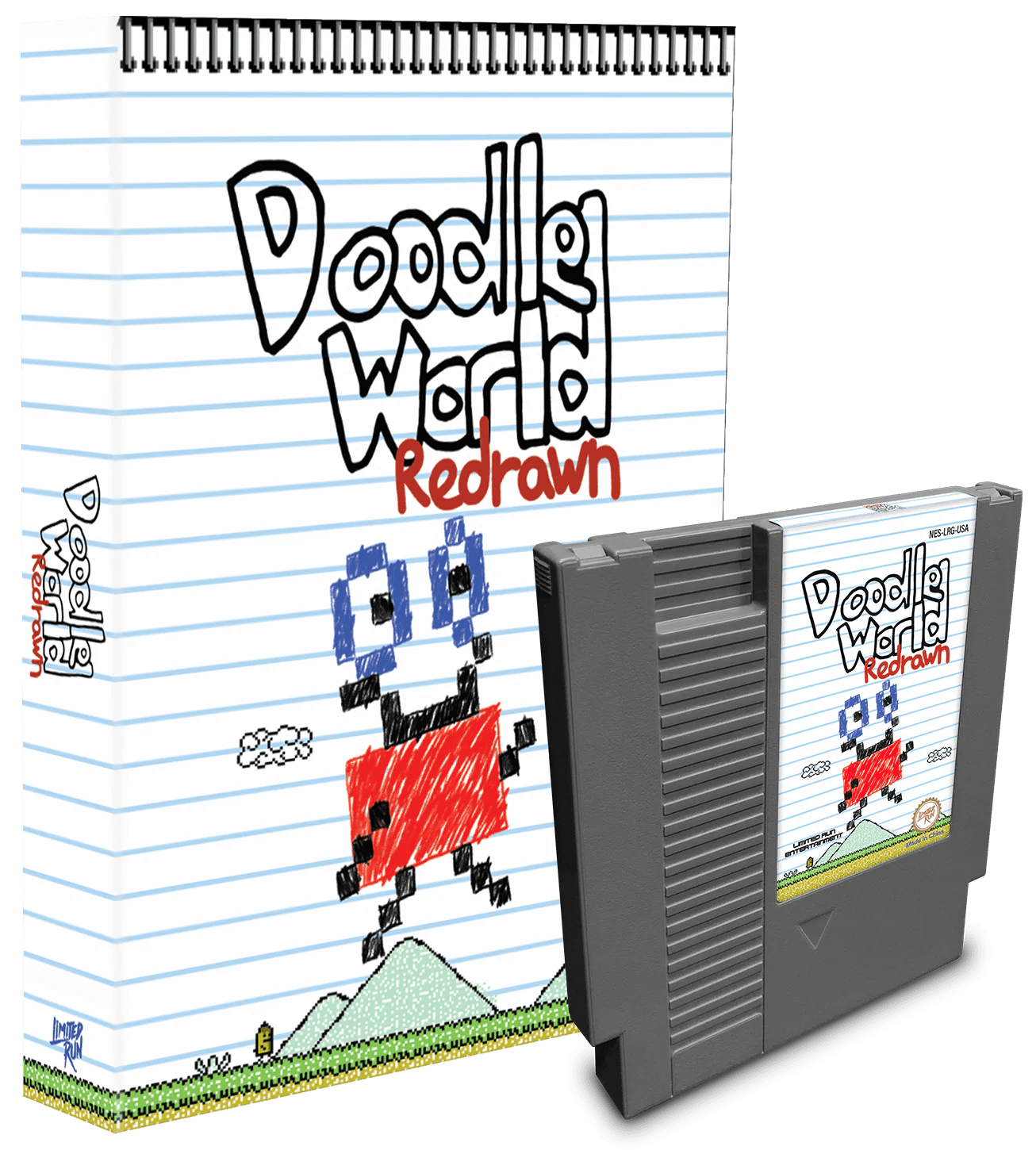 Doodle World Redrawn (NES LR) - Video Games - Games - NES | Retrofix Games