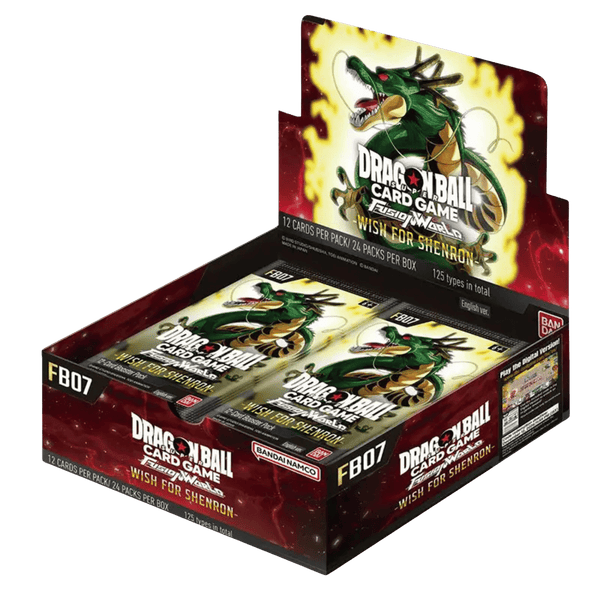 Dragon Ball Super Fusion World Wish for Shenron Booster Box Accessories - Card Game - Boxes