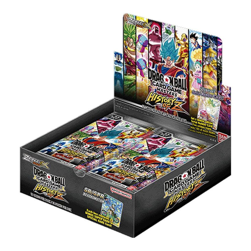 Dragon Ball Super Zendkai History of Z Booster Box - Card Games - Collectible - TCG New | Retrofix Games Dragon Ball Super Zendkai History of Z Booster Box - Card Games - Collectible - TCG New | Retrofix Games