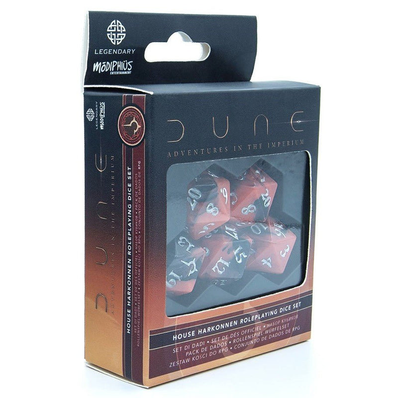 Dune RPG Dice Set Harkonnen Accessories - Dice