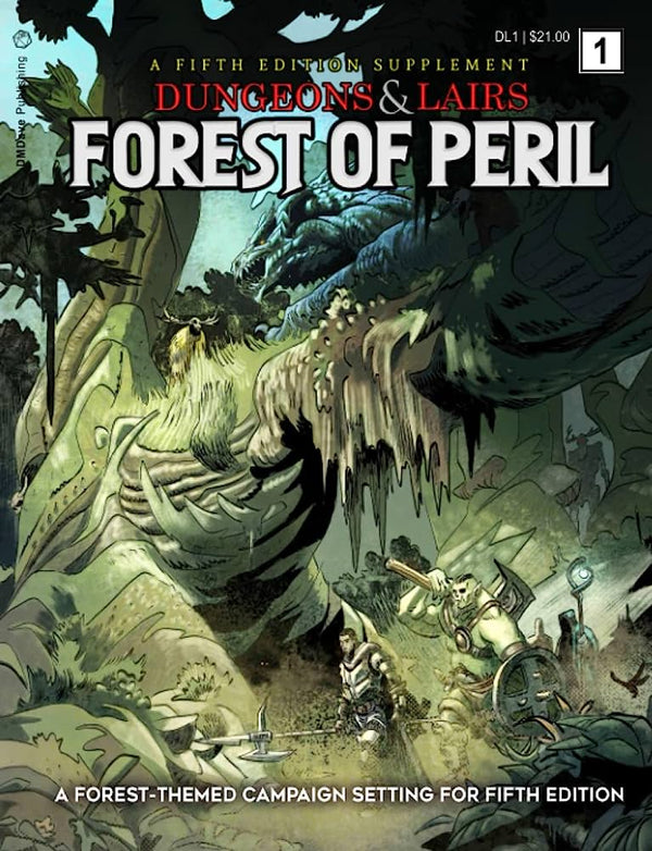 Dungeons & Lairs Forest of Peril 5e RPG - New