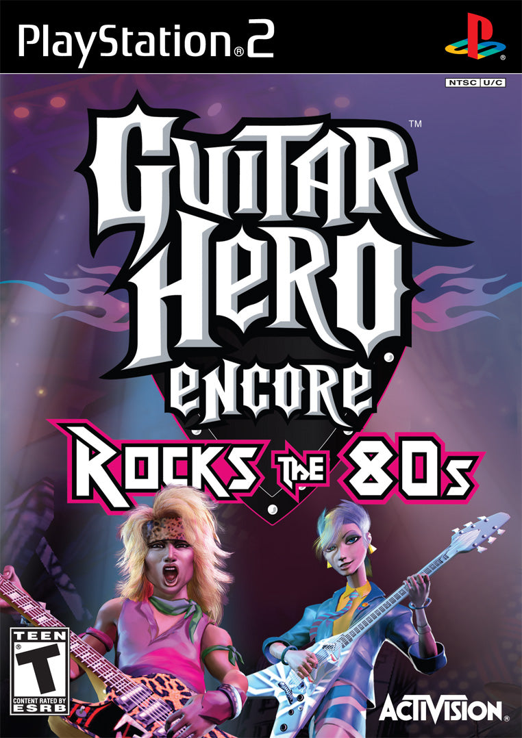 Guitar Hero Encore Rocks the 80's (PS2)
