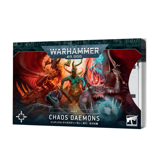 Warhammer 40K Index Cards Chaos Daemons