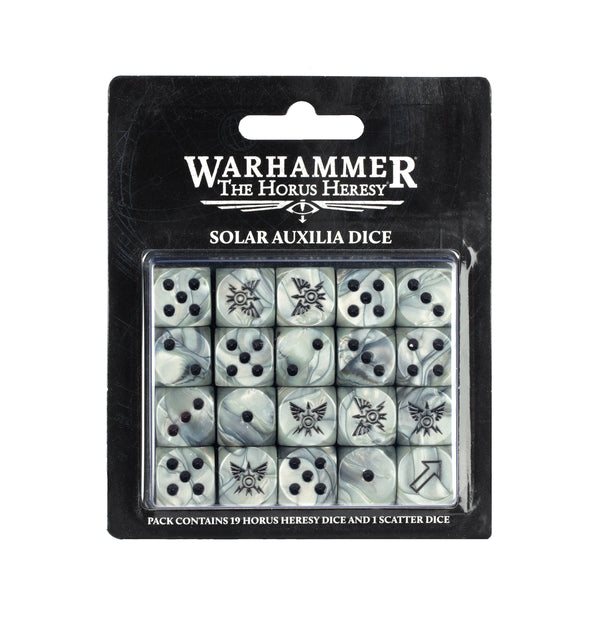 Warhammer Horus Heresy Solar Auxilia Dice