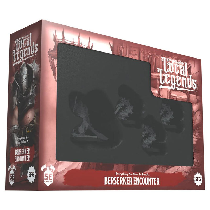Epic Encounters Local Legends Beserker RPG - Miniatures
