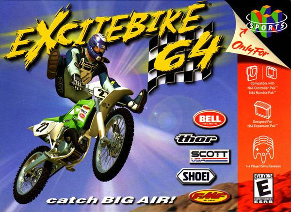 Excitebike 64 (N64) Video Games - Games - N64