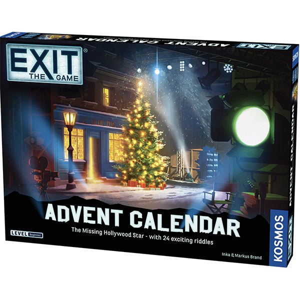 EXIT Advent Calendar: The Missing Hollywood Star Board Games - New