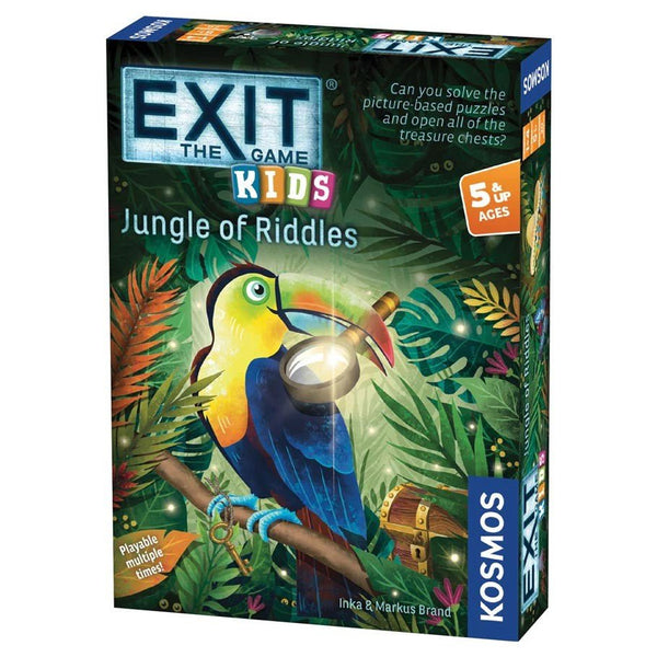 EXIT Kids Jungle of Riddles Board Games - New