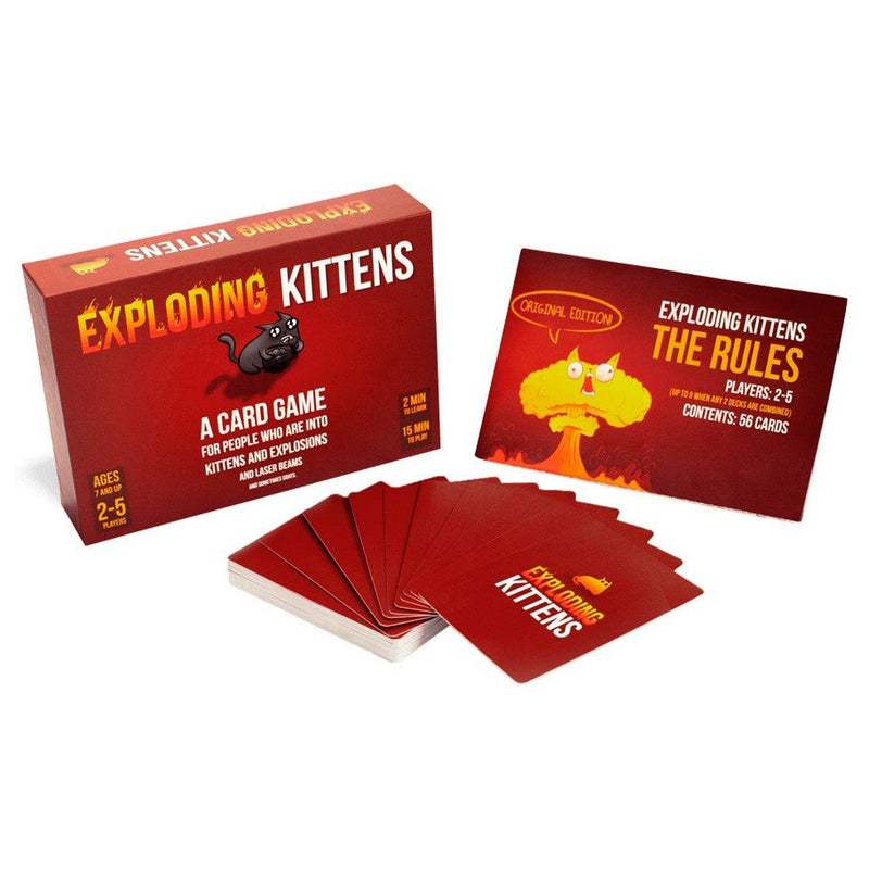 Exploding Kittens: Original Edition - Board Games - New | Retrofix Games