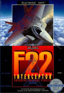F 22 Interceptor (GEN) Video Games - Games - Genesis