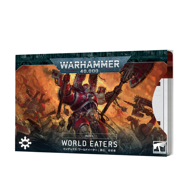 Warhammer 40K Index Cards World Eaters