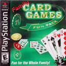 Family Card Games Fun Pack (PS1) Video Games - Games - PS1
