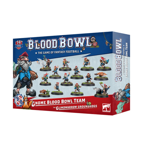Blood Bowl Gnome Team Glimdwarrow Groundhogs