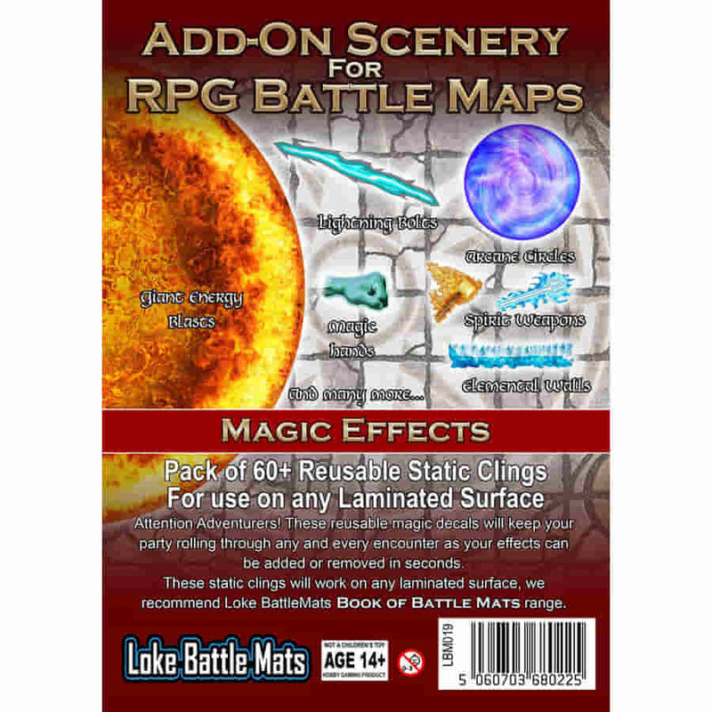 Add-On Scenery for RPG Battle Maps Magic Effects