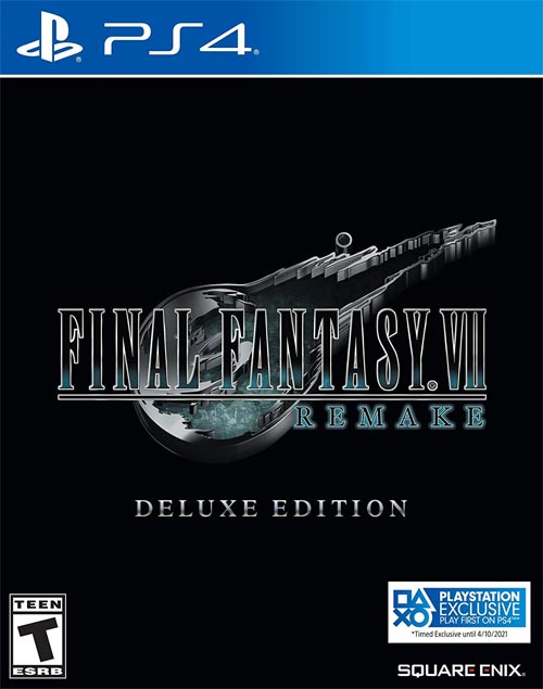 Final Fantasy VII Remake Deluxe Edition (PS4) Video Games - Games - PS4