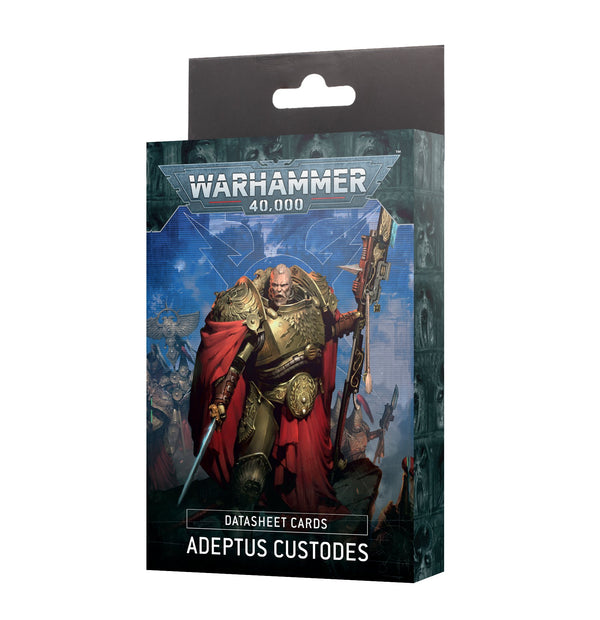 Warhammer 40K Datasheet Cards Adeptus Custodes