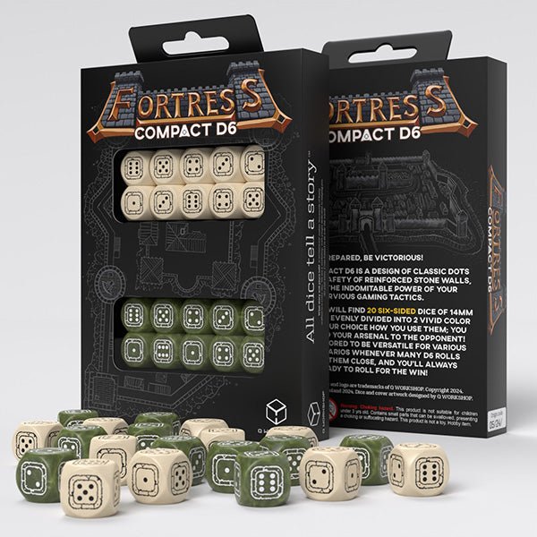 Fortress Compact D6 Dice Accessories - Dice