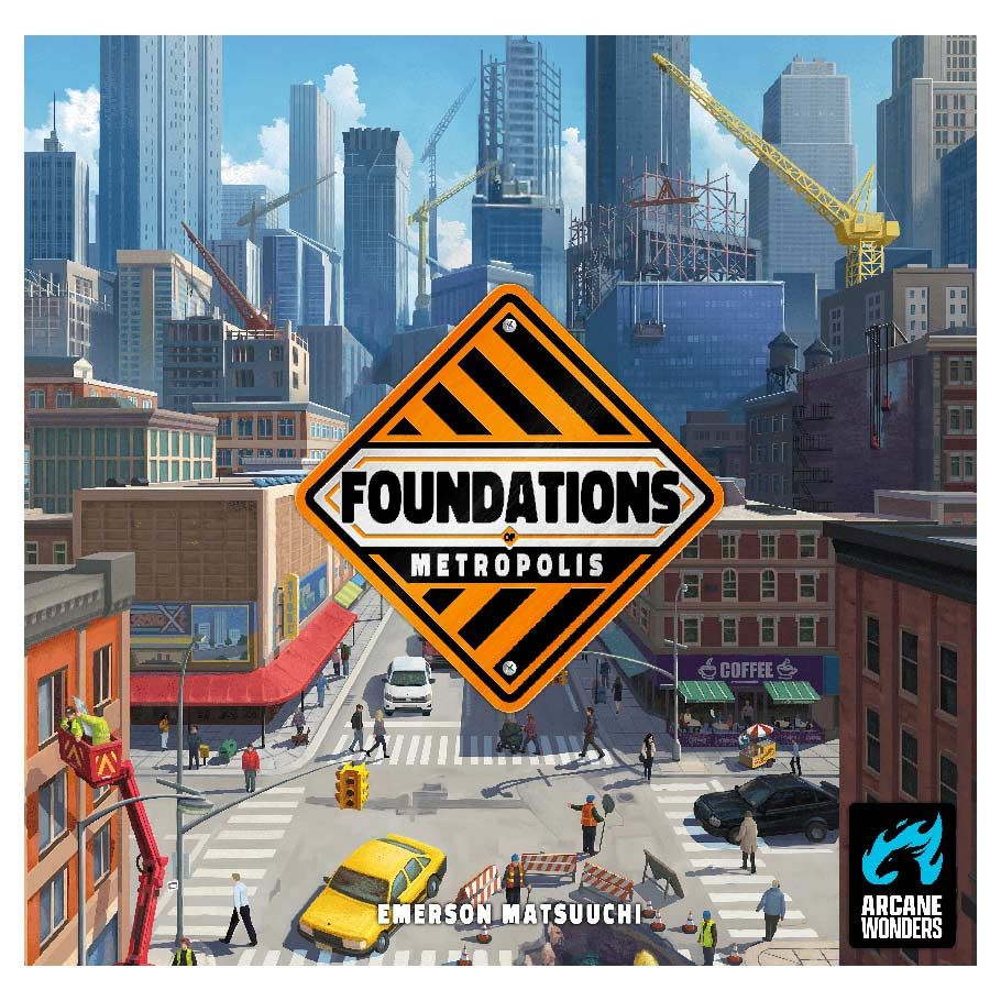 Foundations of Metropolis - Board Games - New | Retrofix Games