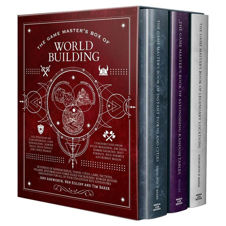 Game Master's Box of Worldbuilding - RPG - New | Retrofix Games