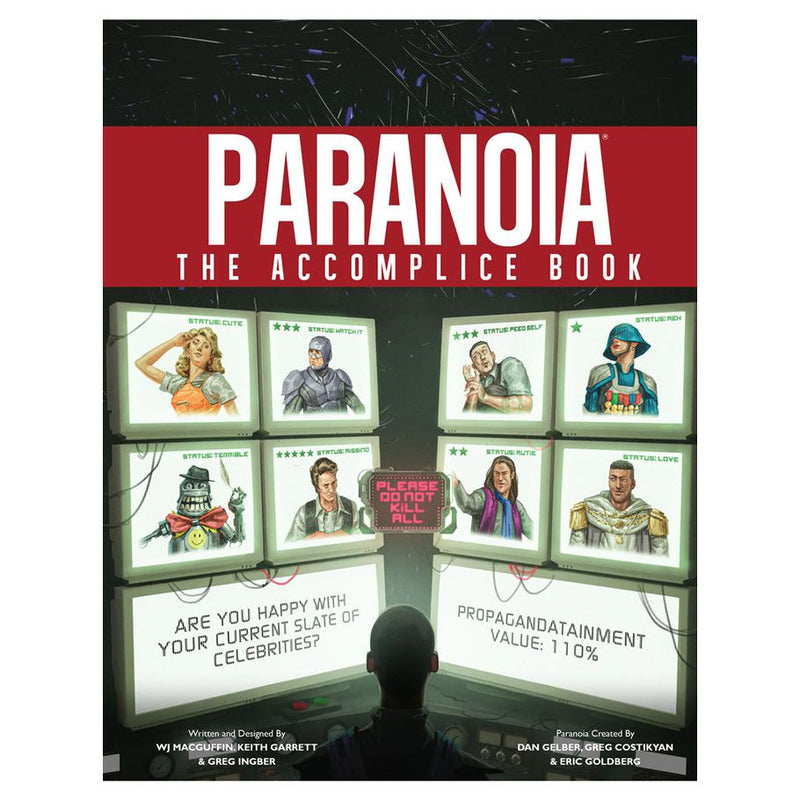 Paranioa RPG the Accomplice Book