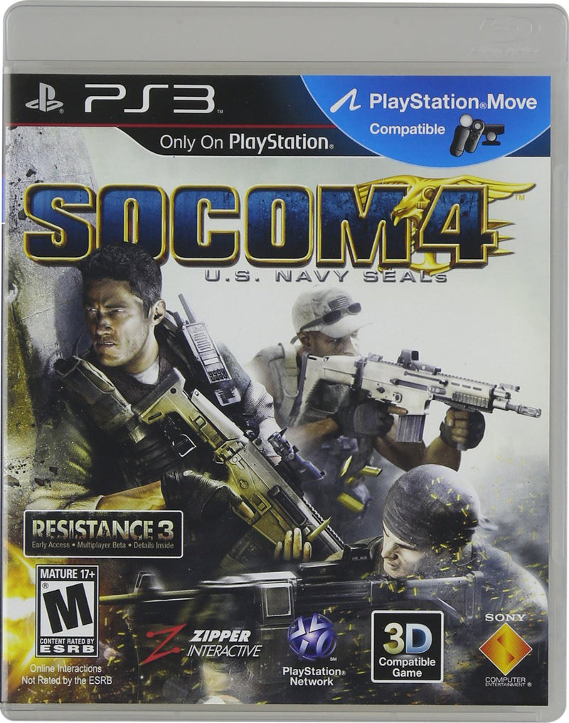 SOCOM 4: US Navy SEALs (PS3)