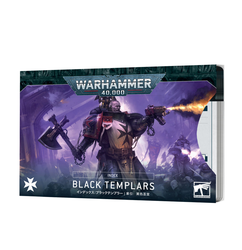 Warhammer 40K Index Cards Black Templars