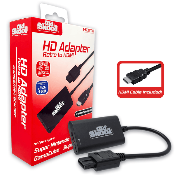 HD Adapter for SNES, Nintendo 64, Gamecube, and Super Famicom Accessories - Video Game - Cables & Adapters - Misc