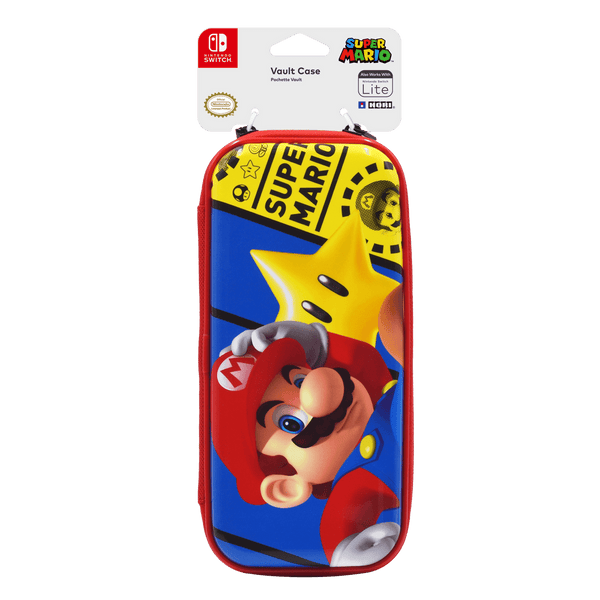 Hori Switch Vault Case Mario Accessories - Video Game - Misc