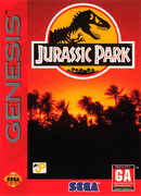 Jurassic Park (GEN) Video Games - Games - Genesis