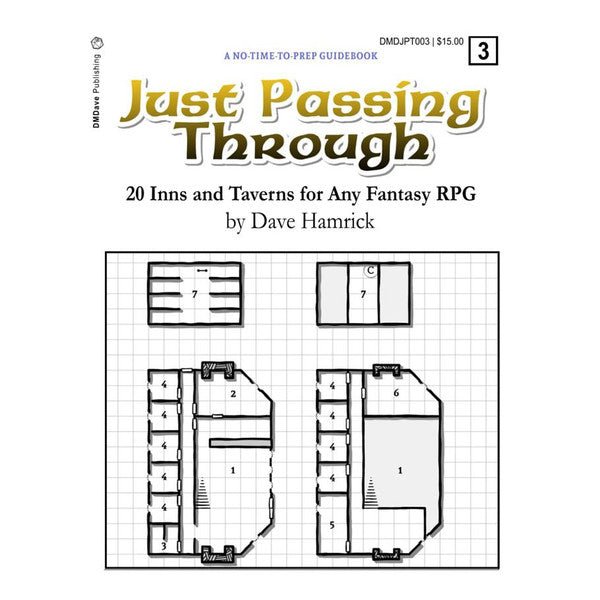 Just Passing Through: 20 Inns and Taverns for Any Fantasy RPG RPG - New
