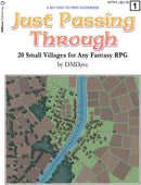 Just Passing Through 20 Small Villages for Any Fantasy RPG RPG - New