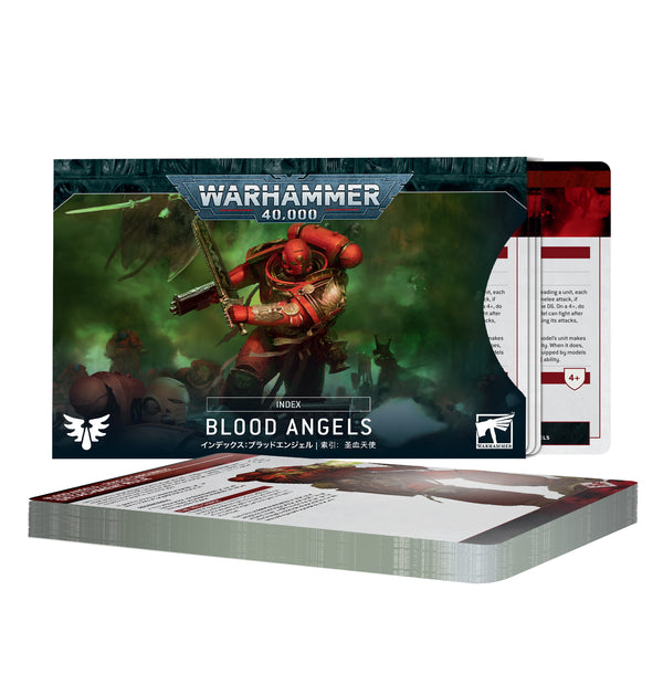 Warhammer 40K Index Cards Blood Angels