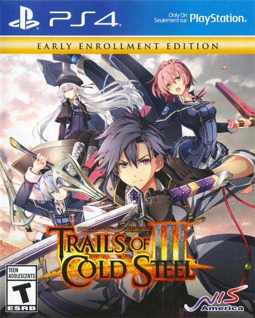 Legend of Heroes: Trails of Cold Steel III [Early Enrollment Edition] (PS4) Video Games - Games - PS4