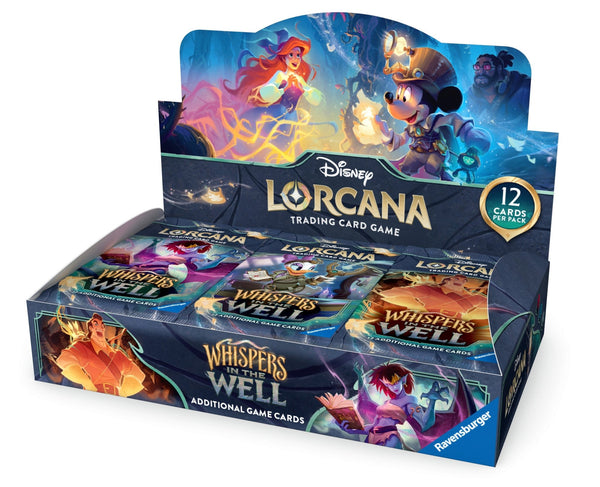 Lorcana Whispers in the Well Booster Box (In - Store 11/7) Card Games - Collectible - TCG New