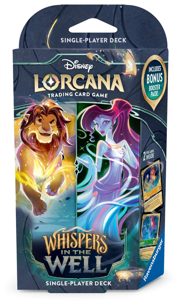 Lorcana Whispers in the Well Starter Deck (In - Store 11/7) Card Games - Collectible - TCG New