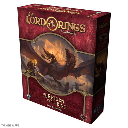 Lord of the Rings LCG Return of the King Saga Expansion Board Games - New
