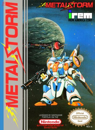 Metal Storm (NES) Video Games - Games - NES