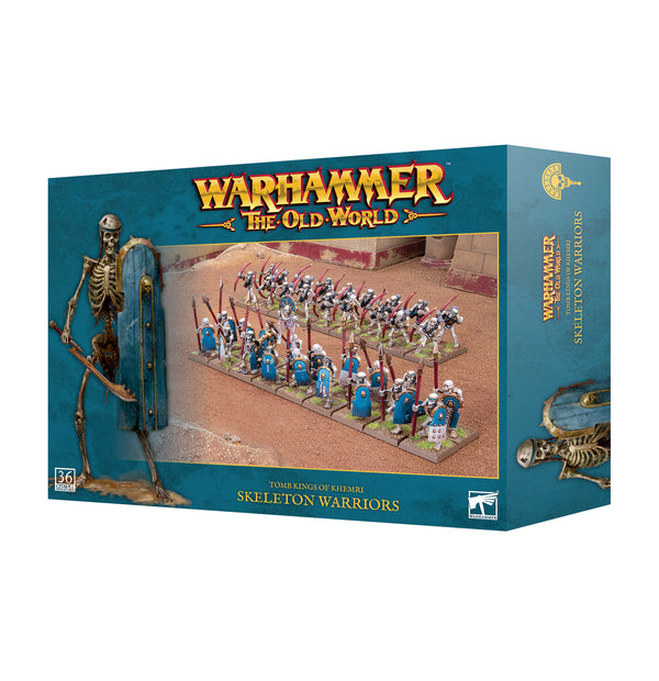 Warhammer the Old World Tomb Kings of Khemri Skeleton Warriors